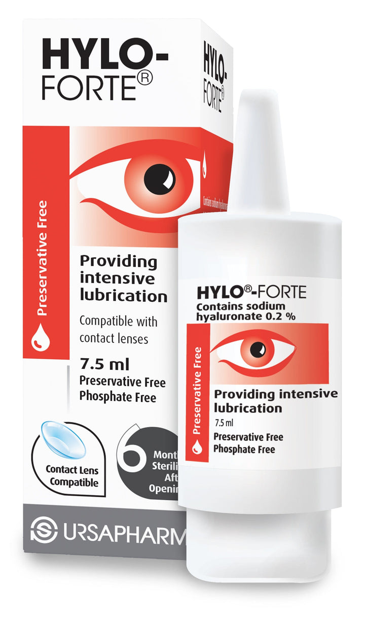 Hylo Forte Preservative Free Eye Drops (7.5ml) Eye Health