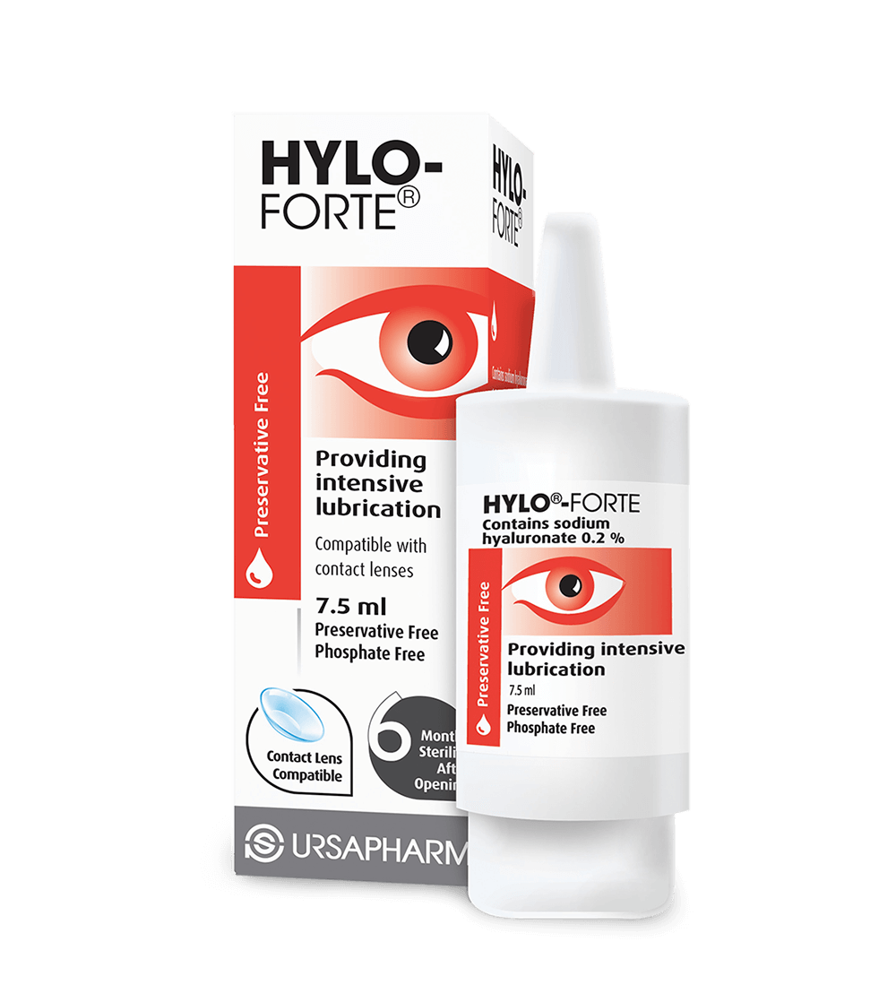 Hylo Forte Preservative Free Eye Drops (7.5ml) Eye Health