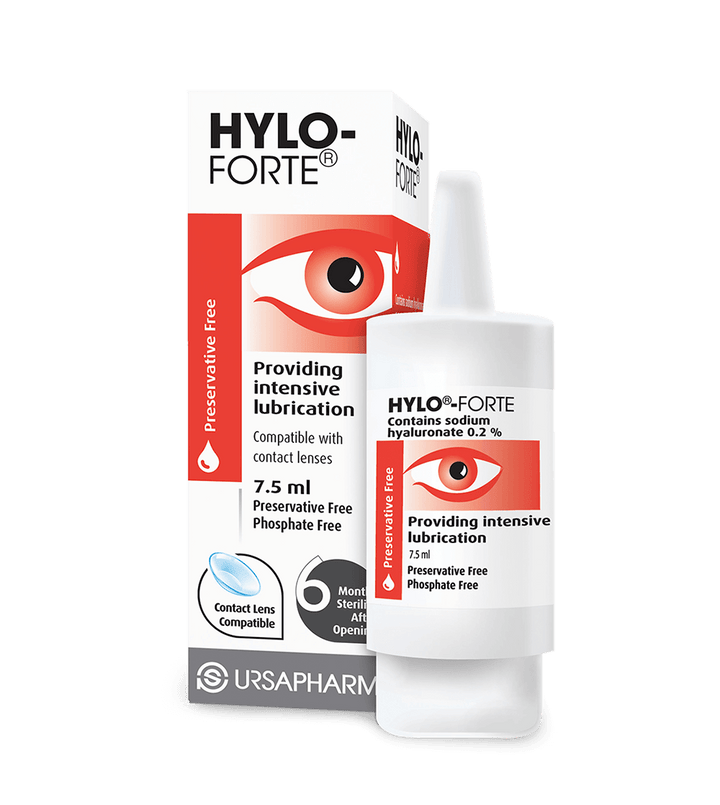 Hylo Forte Preservative Free Eye Drops (7.5ml) Eye Health