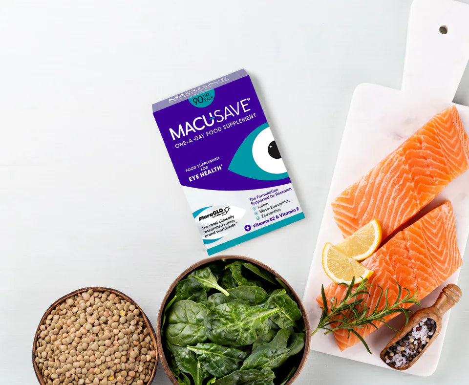 Macu-Save Capsules (3 Months Supply) 90 Capsules Eye Health Macu-Save 90 Capsules | Eye Health &amp; Vision Support