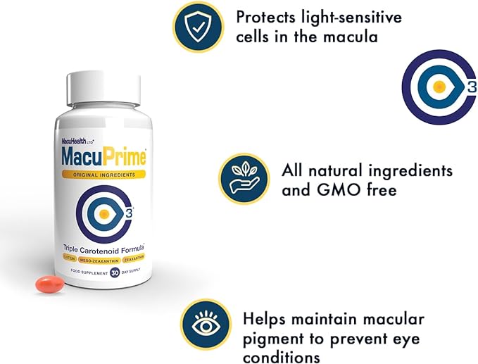 MacuPrime Eye Health - 1 month (30) Eye Health