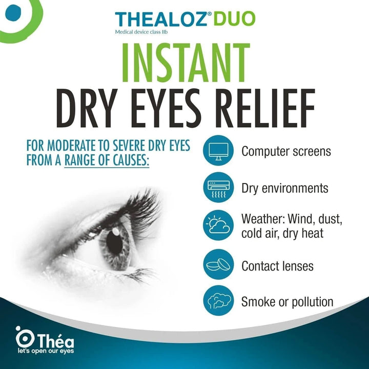 Thealoz Duo Dry Eye Drops (10ml) Eye Health