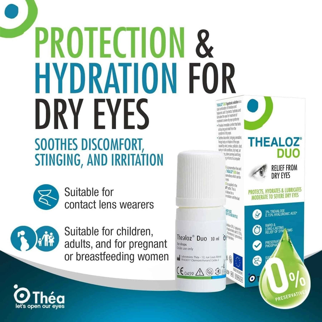 Thealoz Duo Dry Eye Drops (10ml) Eye Health