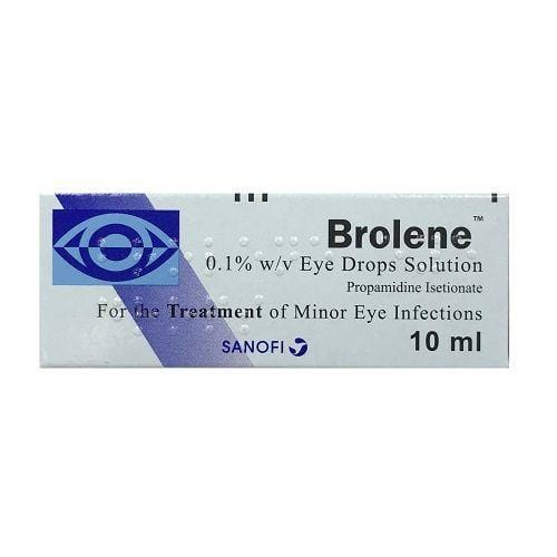 Brolene Eye Drops for Minor Eye Infections (10ml) Eyes and Ears