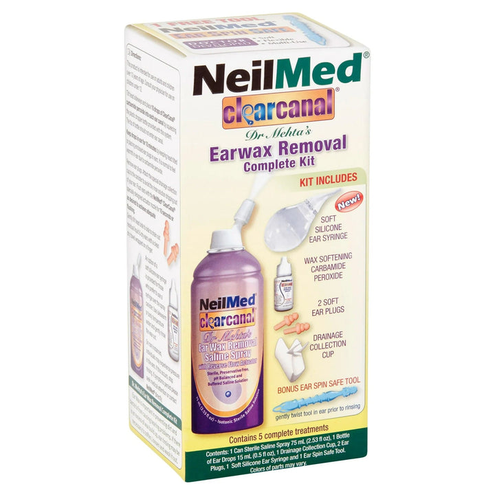 Neilmed Clearcanal Earwax Removal Kit Eyes and Ears