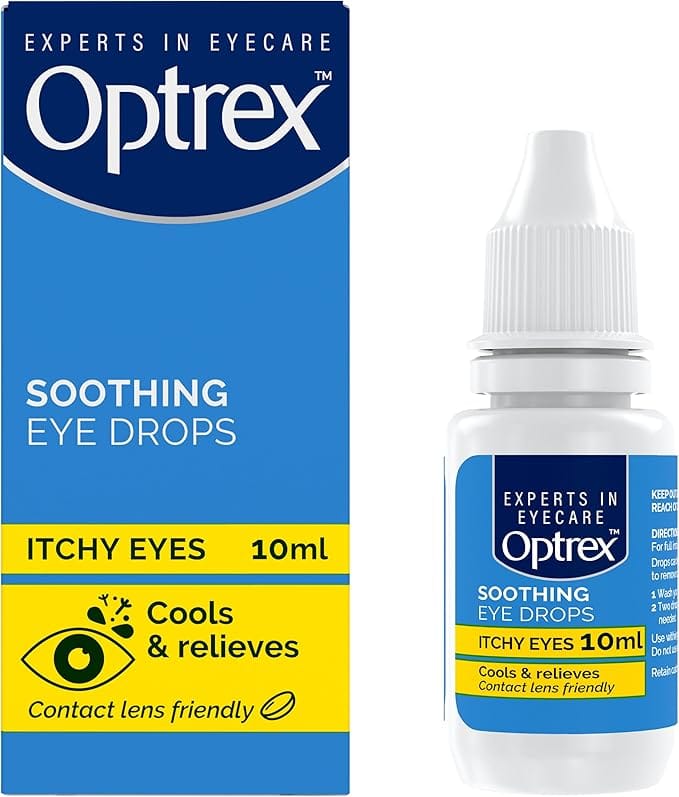 Optrex Soothing Eye Drops for Itchy Eyes 10ml Eyes and Ears Optrex Soothing Eye Drops for Itchy Eyes 10ml | Allergy Eye Relief | Lir Pharmacy