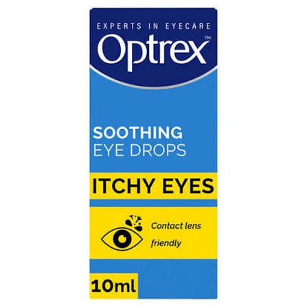 Optrex Soothing Eye Drops for Itchy Eyes 10ml Eyes and Ears Optrex Soothing Eye Drops for Itchy Eyes 10ml | Allergy Eye Relief | Lir Pharmacy