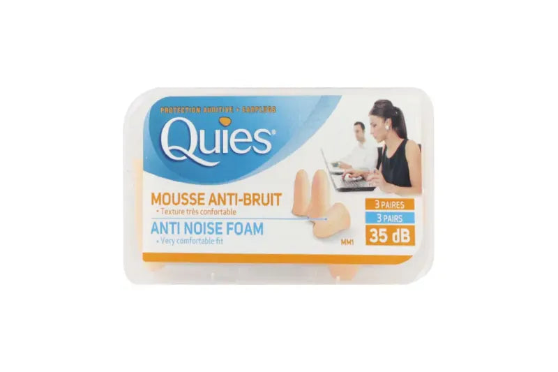 QUIES FOAM EAR PLUGS Eyes and Ears QUIES FOAM EAR PLUGS