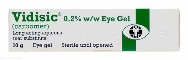 Vidisic Carbomer Eye Gel 10g Eyes and Ears Vidisic Carbomer Eye Gel 10g | Dry Eye Gel Ireland