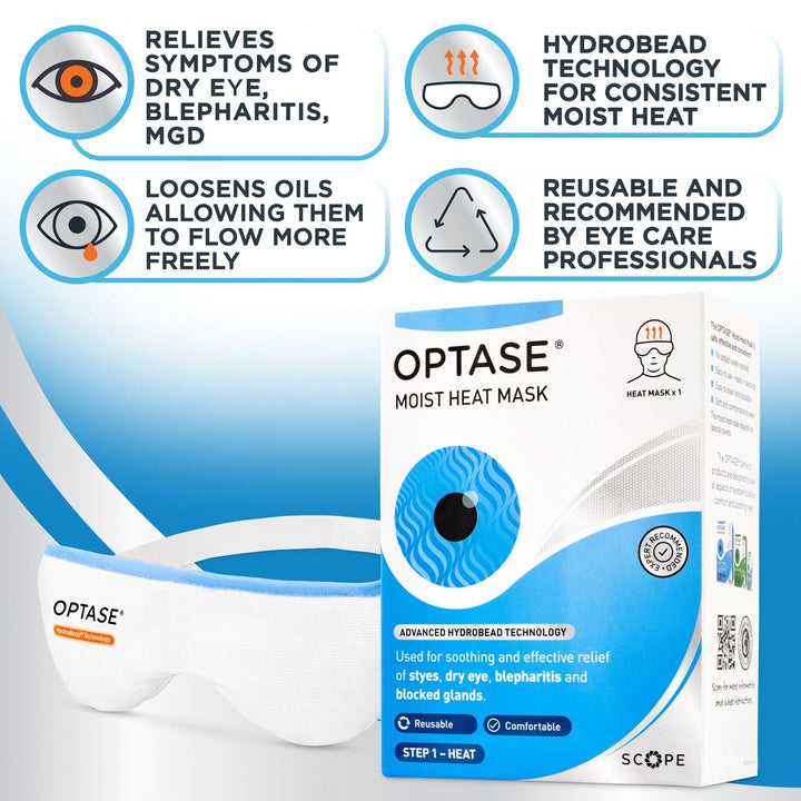 Optase Moist Heat Mask Eyes Optase Moist Heat Mask