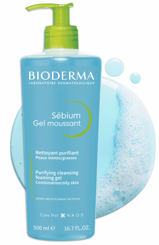 Bioderma Sebium Gel Moussant (500ml) | Buy Bioderma Online Face Care