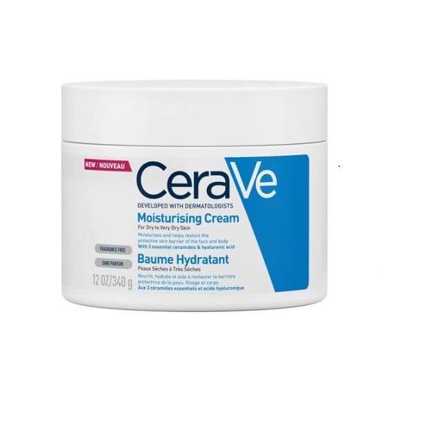 CeraVe Intensive Moisturising Cream 340g Face Care CeraVe Moisturising Cream 340g | Dry Skin Cream Ireland