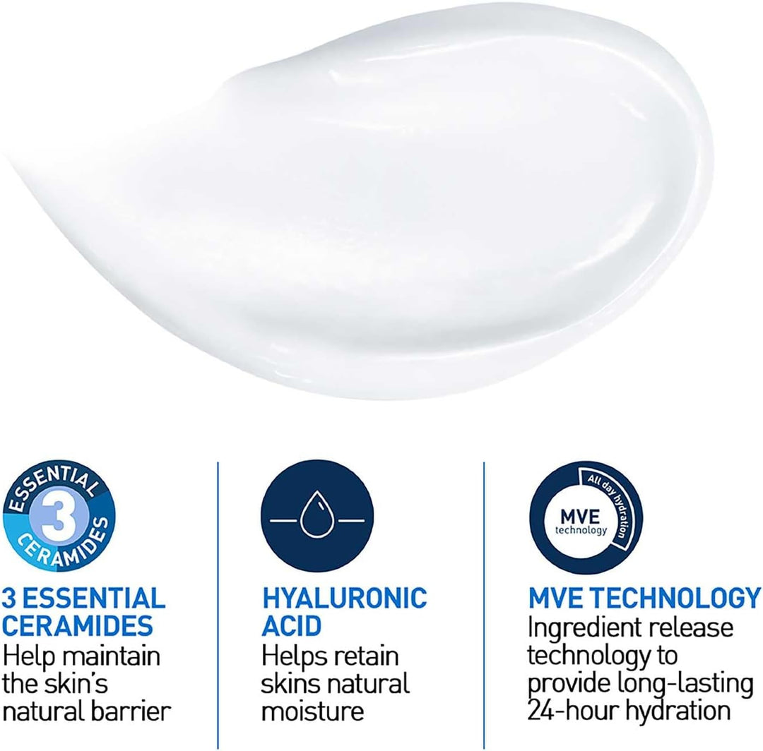 CeraVe Moisturising Cream 340g Face Care CeraVe Moisturising Cream 340g | Dry Skin Cream Ireland