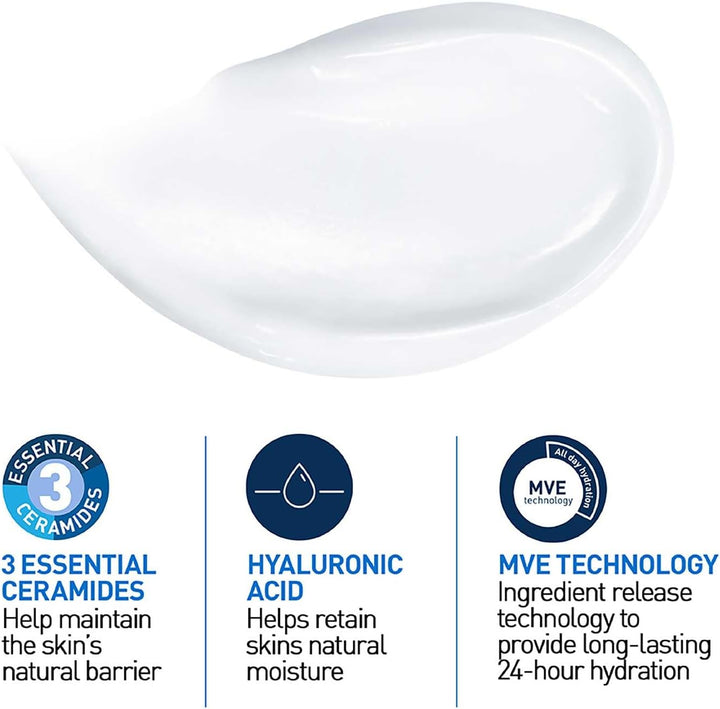 CeraVe Moisturising Cream 340g Face Care CeraVe Moisturising Cream 340g | Dry Skin Cream Ireland