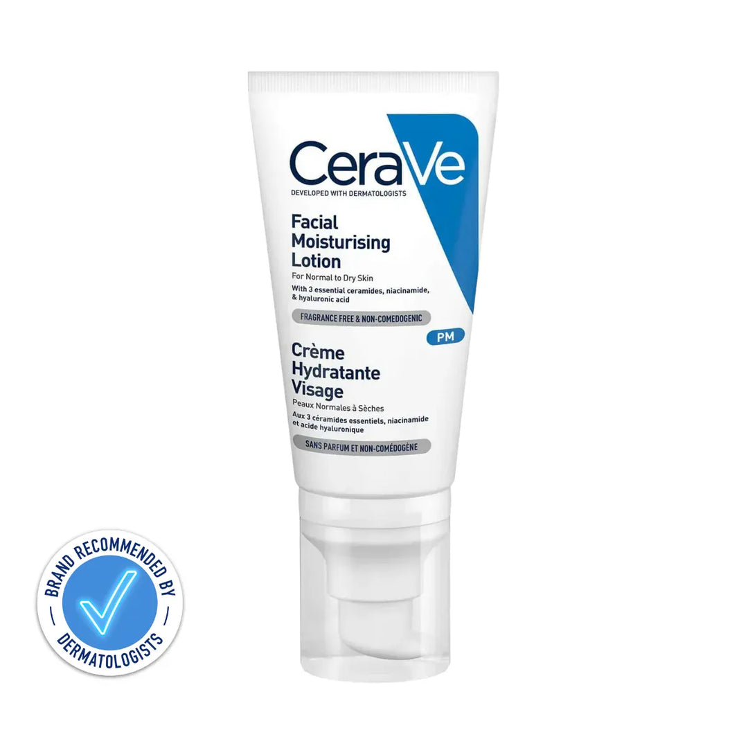 CeraVe PM Facial Moisturising Lotion 52ml Face Care CeraVe PM Facial Moisturising Lotion 52ml | Night Moisturiser Ireland