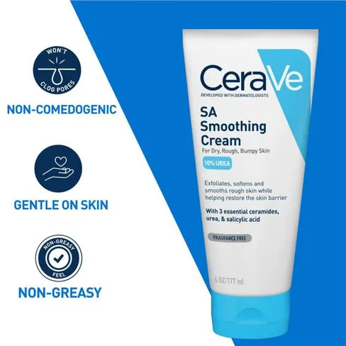 CeraVe SA Smoothing Cream 177ml Face Care CeraVe SA Smoothing Cream 177ml | Rough Skin Cream Ireland