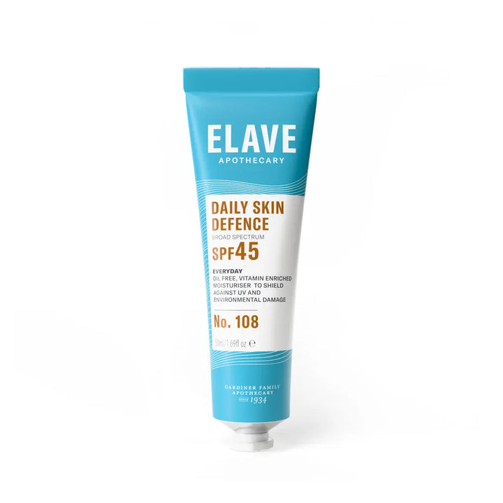 Elave Daily Skin Defence SPF45 No.108 50ml Face Care Elave Daily Skin Defence SPF45 No.108 50ml | Facial Sunscreen | Lir Pharmacy