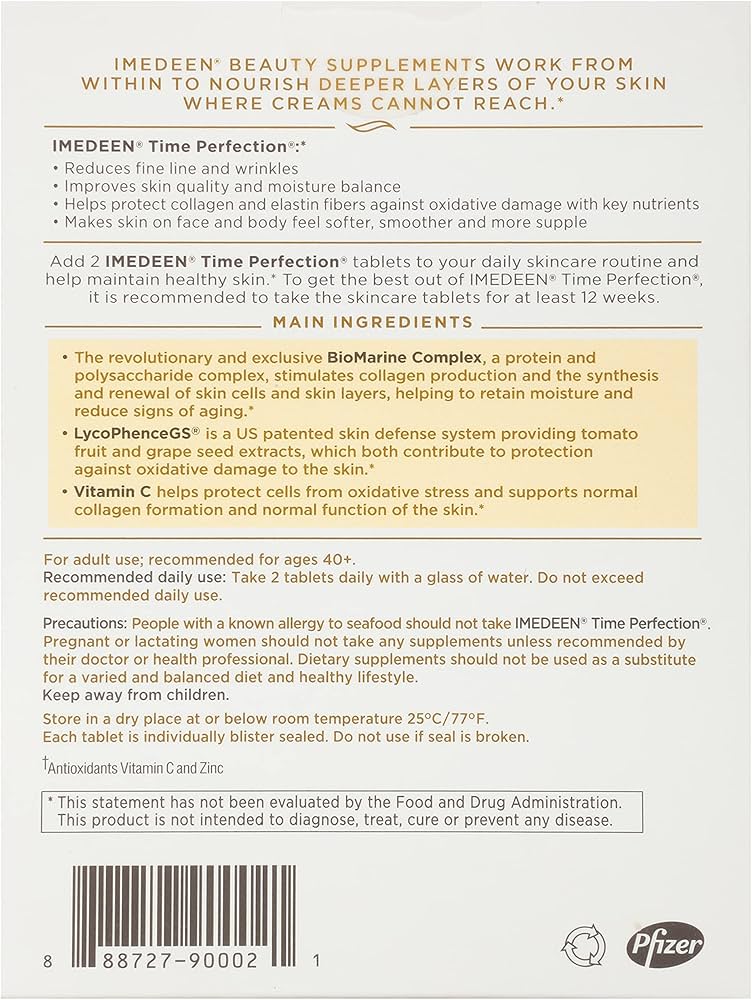 Imedeen Time Perfection 60 Tablets Face Care Imedeen Time Perfection 60 Tablets | Beauty Supplement | Lir Pharmacy