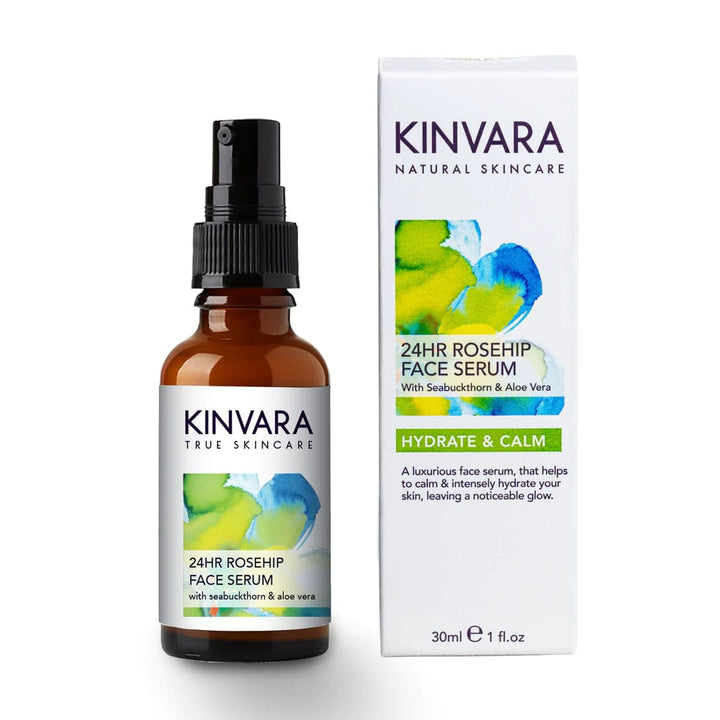 Kinvara Natural Skincare 24hr Rosehip Face Serum (30ml) Face Care Kinvara 24hr Rosehip Face Serum (30ml) - Natural Skincare