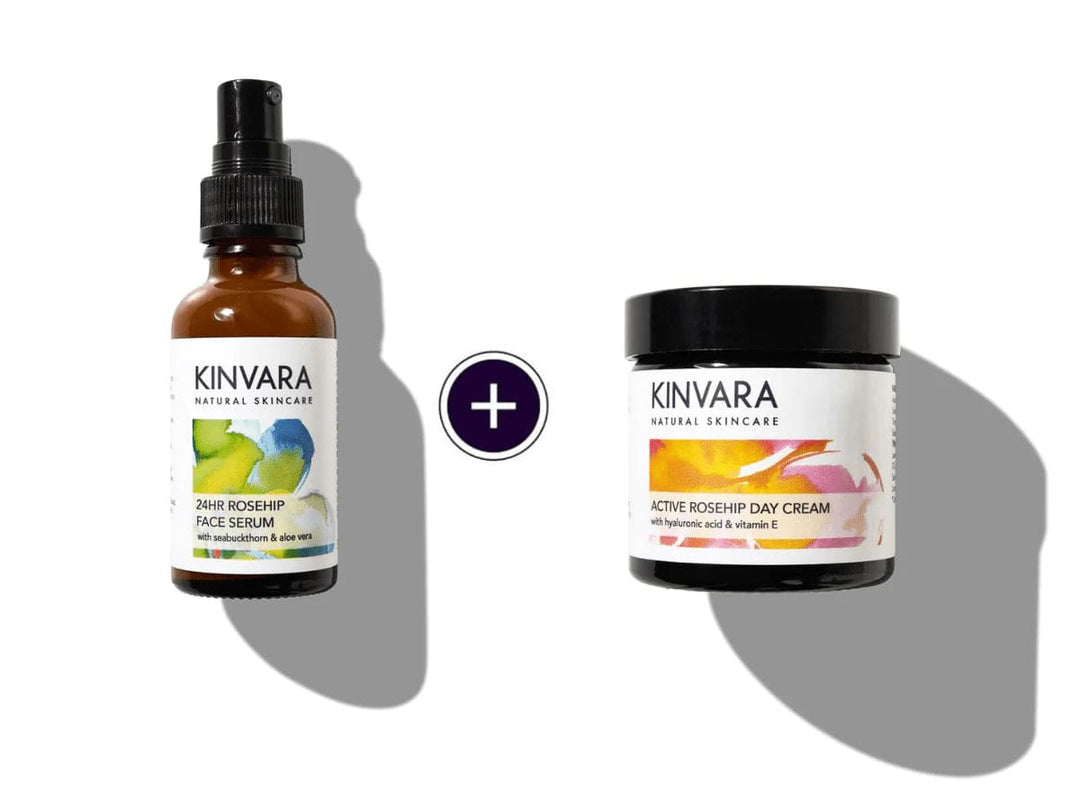 Kinvara Rosehip Ritual Combo - Serum & Day Cream Face Care