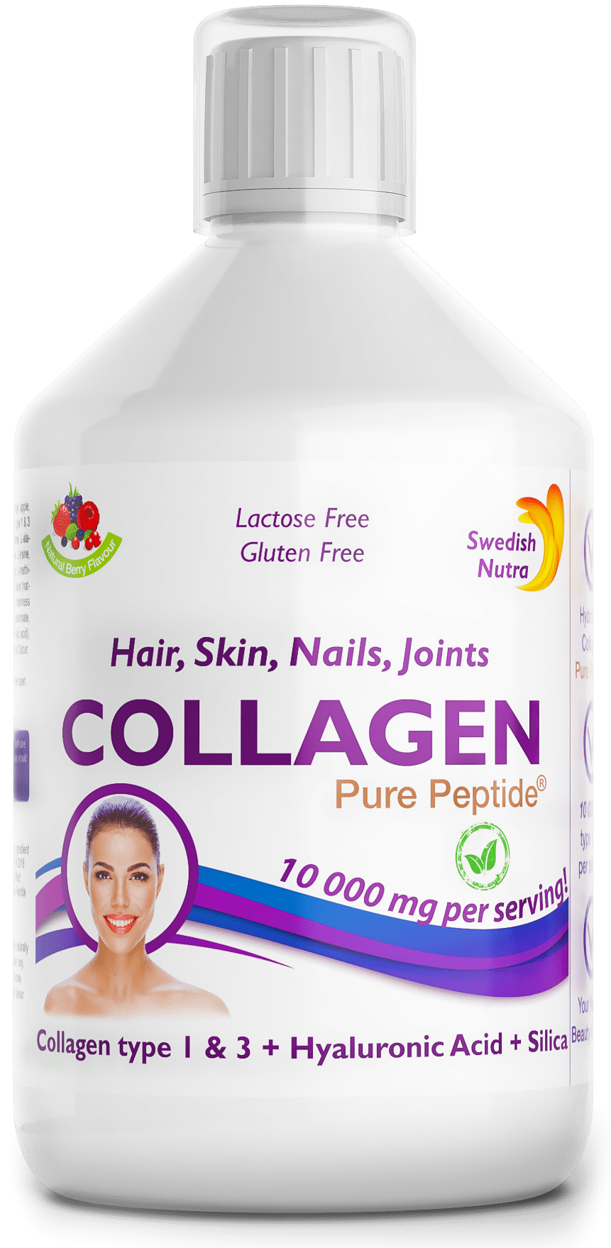 Swedish Nutra Collagen Liquid (500ml) Face Care