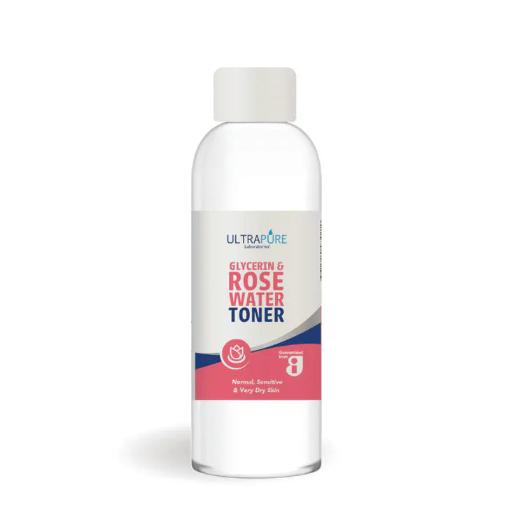 UltraPure Glycerin &amp; Rose Water Toner 125ml Face Care UltraPure Rosewater &amp; Glycerine Toner 125ml | Hydrating Toner Ireland