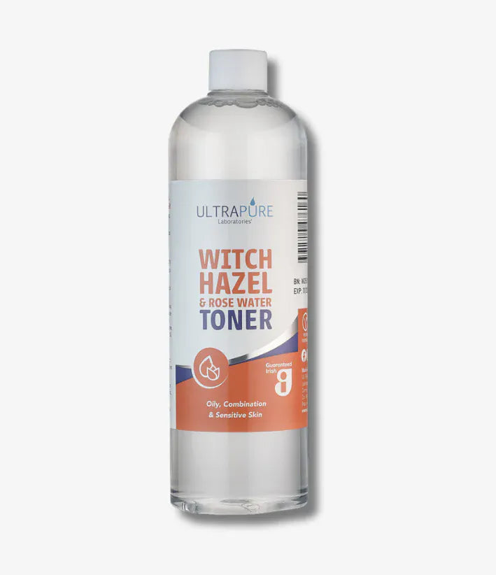 UltraPure Witch Hazel &amp; Rose Water Toner 125ml Face Care UltraPure Witch Hazel &amp; Rose Water Toner 125ml | Facial Toner Ireland