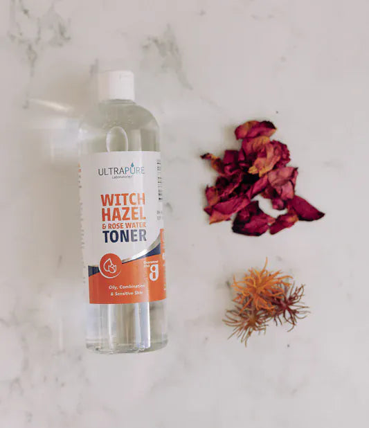 UltraPure Witch Hazel &amp; Rose Water Toner 125ml Face Care UltraPure Witch Hazel &amp; Rose Water Toner 125ml | Facial Toner Ireland