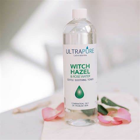 Witch Hazel & Rose Water - UltraPure (500ml) Face Care