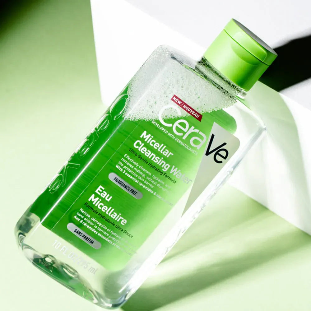CeraVe Hydrating Micellar Cleansing Water 295ml Facial Cleansers CeraVe Hydrating Micellar Cleansing Water 295ml | Micellar Water Ireland
