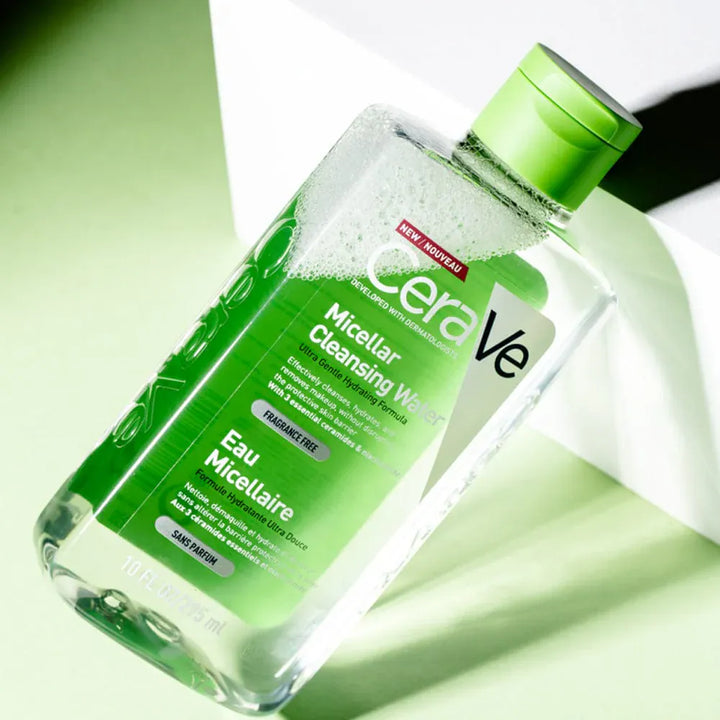 CeraVe Hydrating Micellar Cleansing Water 295ml Facial Cleansers CeraVe Hydrating Micellar Cleansing Water 295ml | Micellar Water Ireland