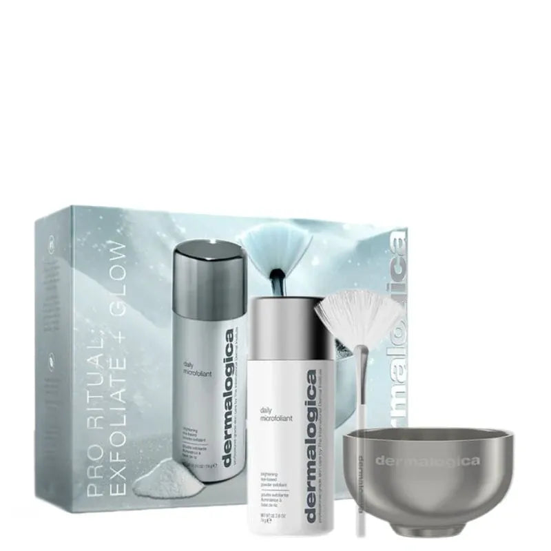 Dermalogica Pro Ritual Exfoliate &amp; Glow Kit Facial Cleansers Dermalogica Daily Microfoliant 74g | Gentle Exfoliating Powder Ireland