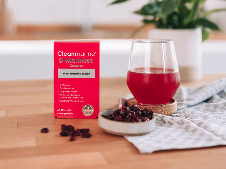 Cleanmarine D-Mannose Complex 60 Capsules Feminine Care Cleanmarine D-Mannose Complex 60 Capsules