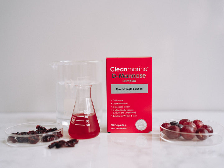 Cleanmarine D-Mannose Complex 60 Capsules Feminine Care Cleanmarine D-Mannose Complex 60 Capsules