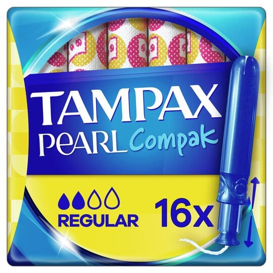 Tampax - Compak Pearl Regular (16) Feminine Care