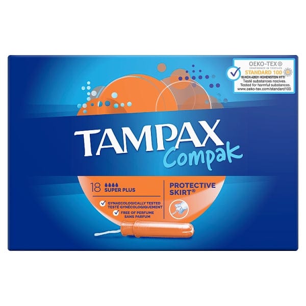 Tampax - Compak Super Plus (18) Feminine Care