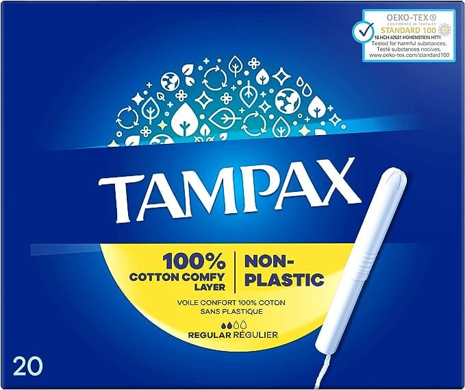 Tampax - Regular Blue Box (20) Feminine Care