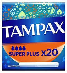 Tampax Tampons Super Plus (20) Feminine Care