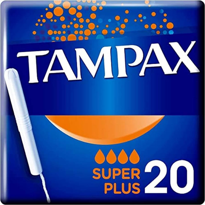 Tampax Tampons Super Plus (20) Feminine Care