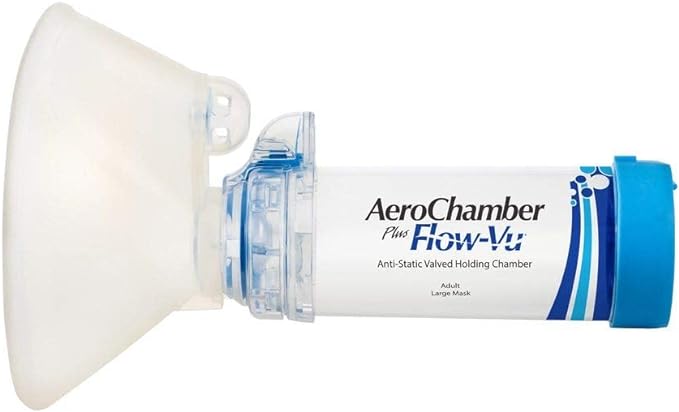 AeroChamber Plus Flow-Vu Chamber Adult Large Mask First Aid