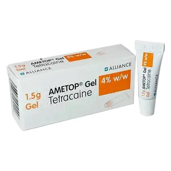 Ametop 40mg/g Tetracaine Gel 1.5g First Aid Ametop 40mg/g Tetracaine Gel 1.5g | Skin Numbing Gel