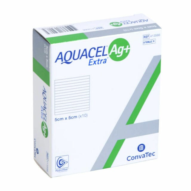 Aquacel AG+ Extra 5x5cm (10) First Aid