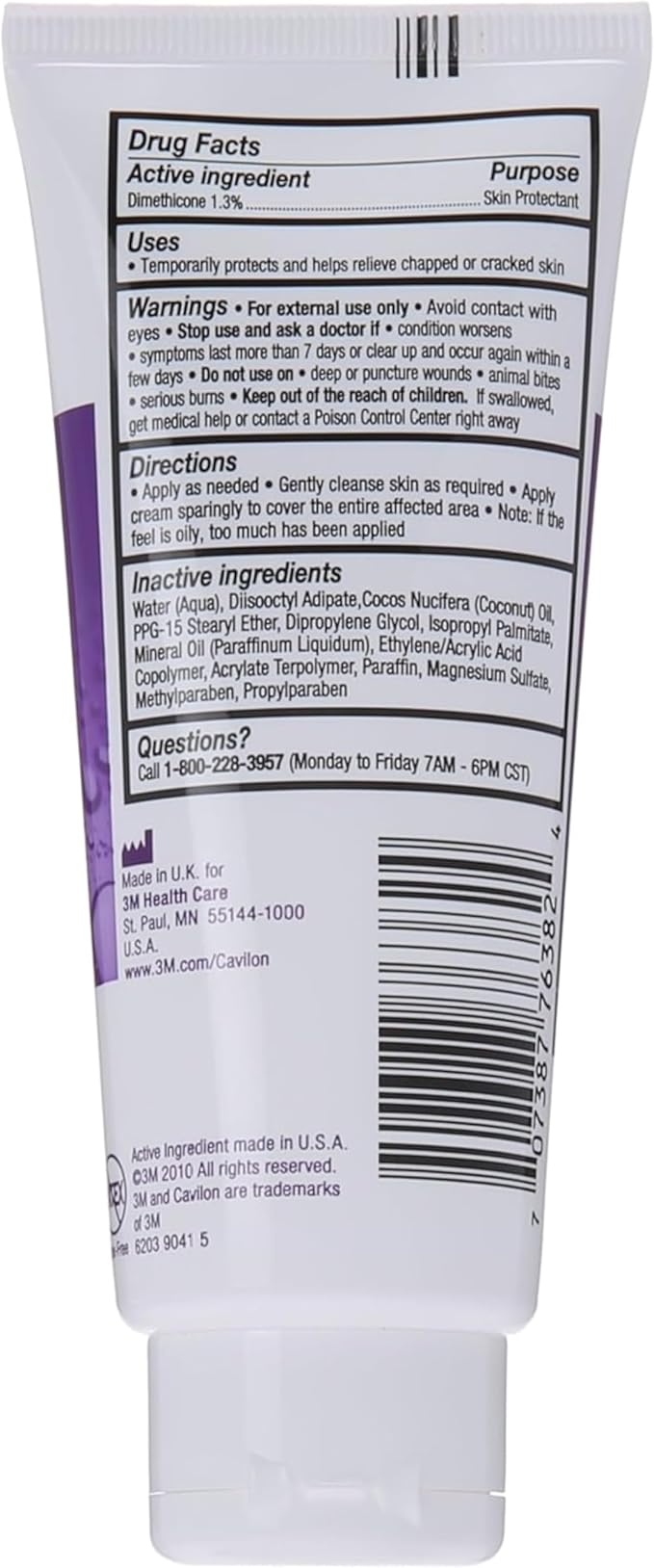 Cavilon Durable Barrier Cream 92g First Aid Cavilon Durable Barrier Cream 92g | Protective Barrier Cream Ireland