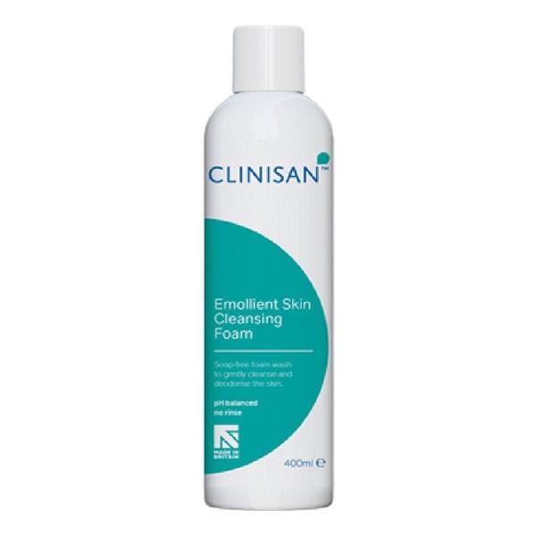 Clinisan Emollient Skin Cleansing Foam (400ml) First Aid