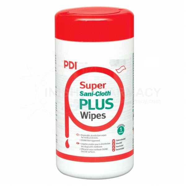 EcoLab Super Sani-Cloth Plus Wipes (200) First Aid