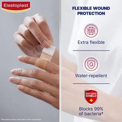 Elastoplast Fabric Plasters 40 First Aid