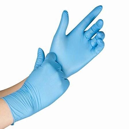 Gloves Nitrile - Medium (100) First Aid