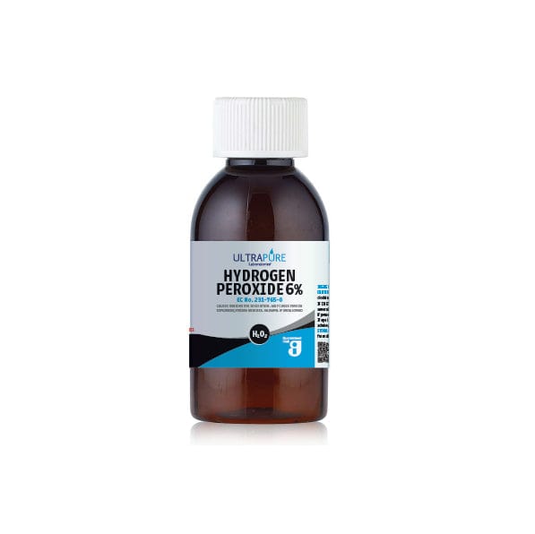 Hydrogen Peroxide 6% UltraPure (250ml) First Aid