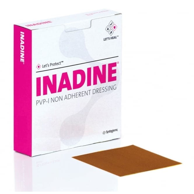 Inadine Non Adherent Dressing 5cmx5cm (25) First Aid