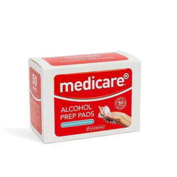 Medicare Alcohol Prep Pads (50 pk) FIRST AID Medicare Alcohol Prep Pads (50 pk)